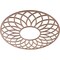 Ekena Millwork Cannes Wood Fretwork Pierced Ceiling Medallion, Wood (Paint Grade), 30"OD x 10 1/4"ID x 3/8"T CMWP30X30X0375CNMF - alternate 5